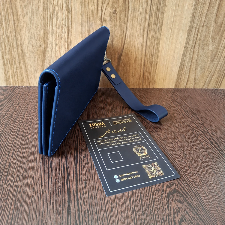 کیف دستی مدارکی چرم طبیعی